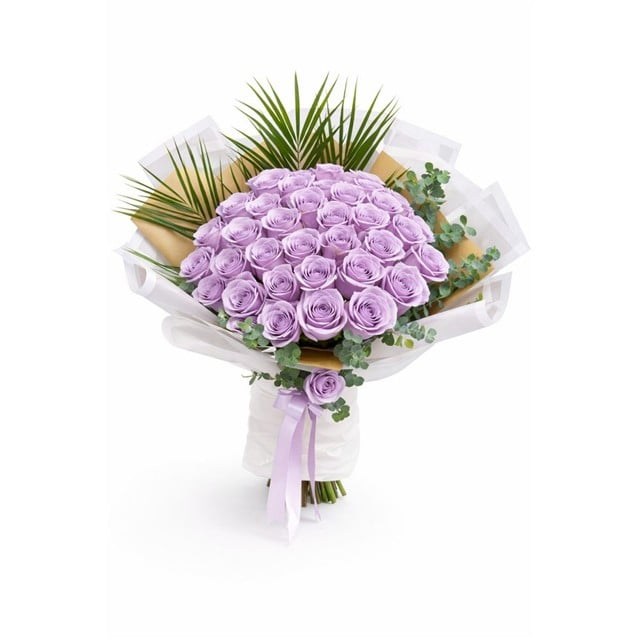 Zarafetin Rengi 50 li Lila Gül Buketi