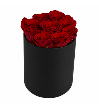 kırmızı gül, gül kutusu, rose box, lüks çiçek
