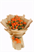 Canlı Dokunuş Turuncu Gül Buketi