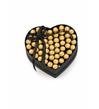 ferrero rocher kutusu, ferrero rocher, kalp kutu çikolata