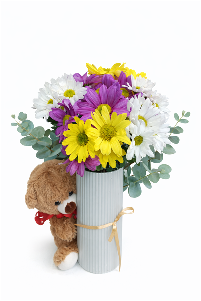 Happy Daisy Teddy Collection