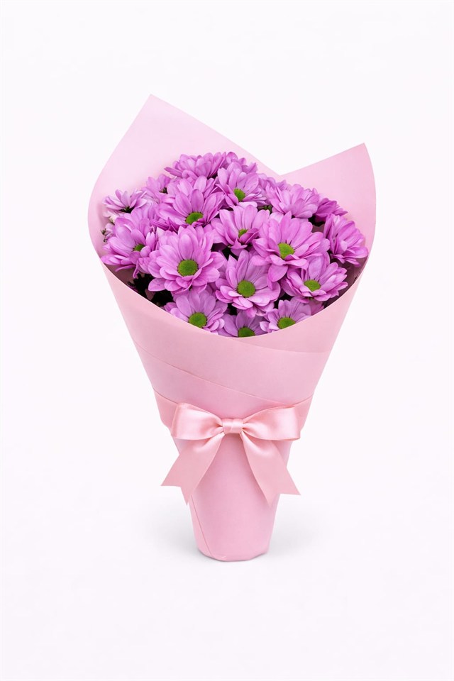 Pembe Zarafet – Papatya Buketi