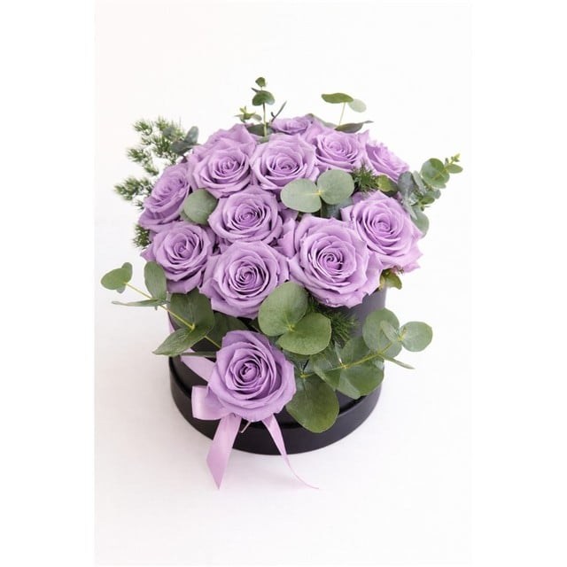 Mor Dokunuş – Premium Gül Aranjmanı